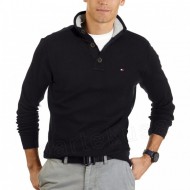 TOMMY HILFIGER BLUZA MESKA - HALF ZIP